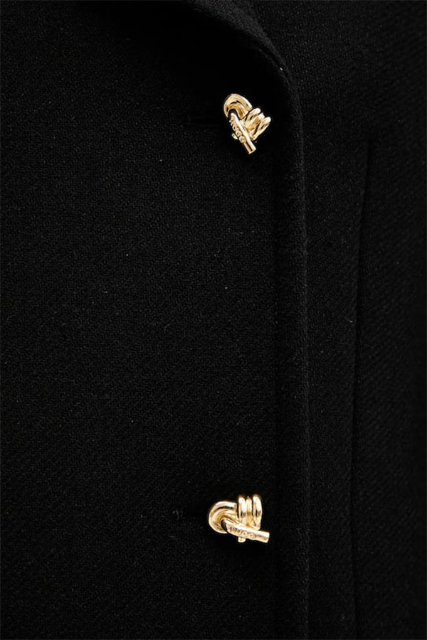 ΠΑΛΤΟ HUGO - 001 ΜΑΥΡΟ